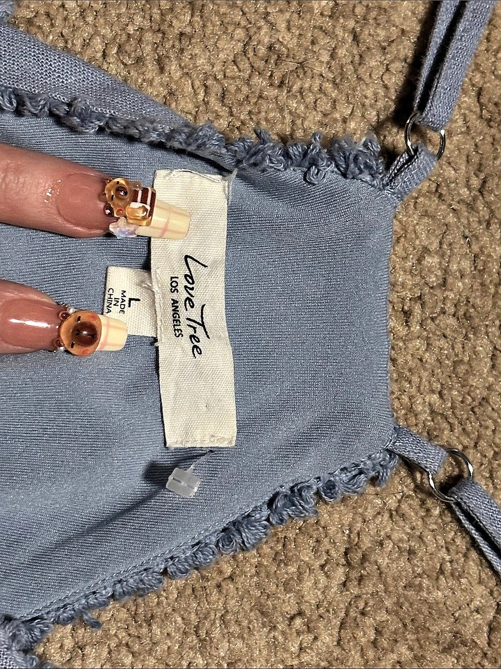 Blue Romper - Picture 3 of 5
